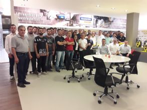 O SIMMMEL e Soldas Planalto realizou a Missão Empresarial a fábrica de ferramentas Tramontina